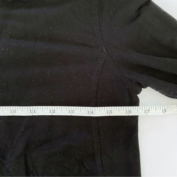 THYME MATERNITY S Black Zip Up Track Jacket - Picture 9 of 12